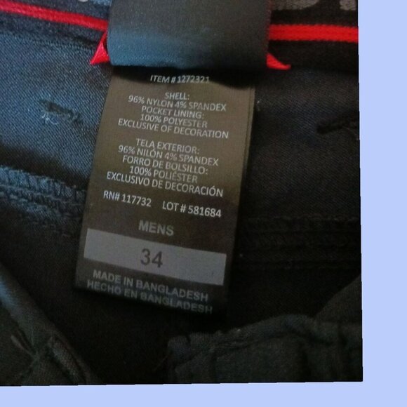 Gerry Stretch Cargo 5 pocket  black color Size 34 Hiking Short - Picture 3 of 13